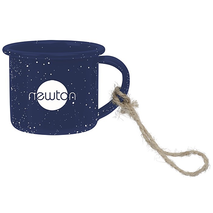Custom Mini Campfire Mug Ornament