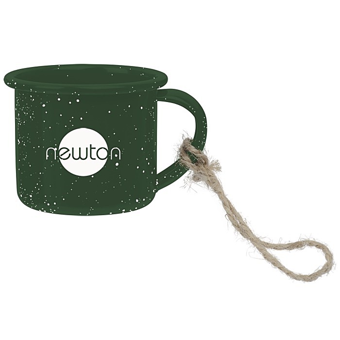 Custom Mini Campfire Mug Ornament