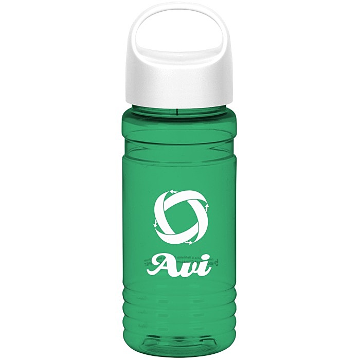Custom Big Grip Bottle with Oval Crest Lid - 20 oz