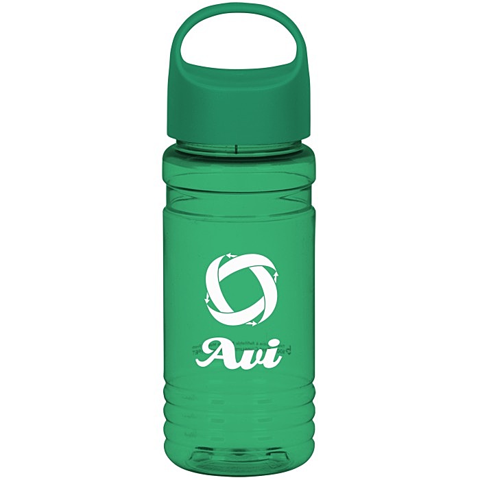 Custom Big Grip Bottle with Oval Crest Lid - 20 oz