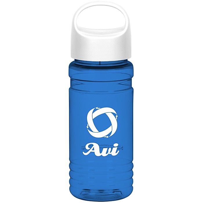 Custom Big Grip Bottle with Oval Crest Lid - 20 oz