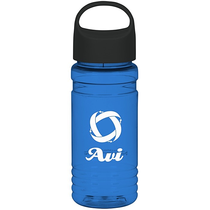 Custom Big Grip Bottle with Oval Crest Lid - 20 oz