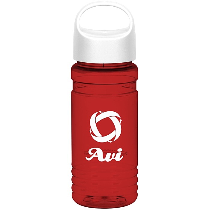 Custom Big Grip Bottle with Oval Crest Lid - 20 oz