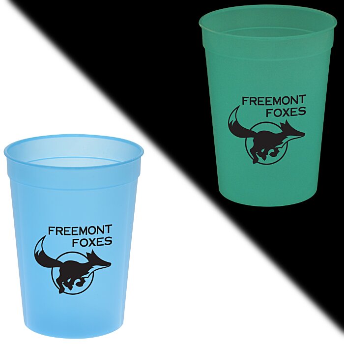 Custom Nite Glow Stadium Cup - 11 oz.