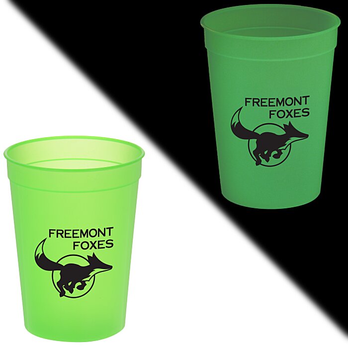 Custom Nite Glow Stadium Cup - 11 oz.