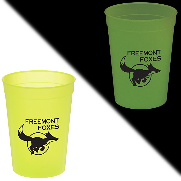 Custom Nite Glow Stadium Cup - 11 oz.