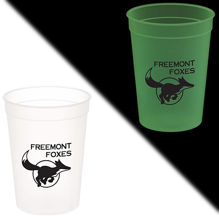 Custom Nite Glow Stadium Cup - 11 oz.