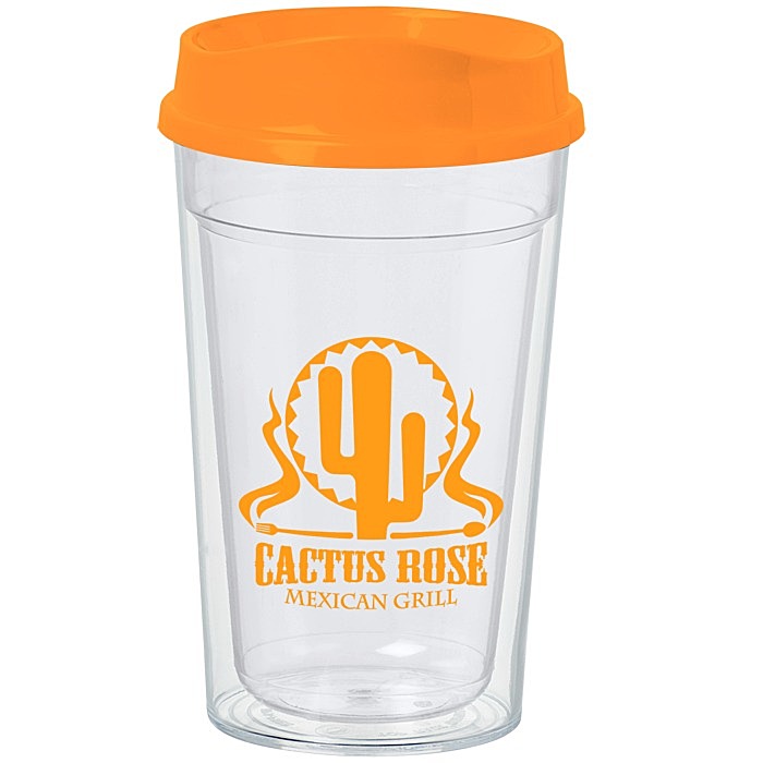 Custom Auto Sip Travel Tumbler - 14 oz