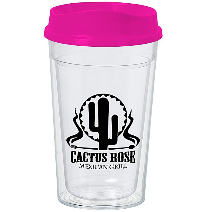 Custom Auto Sip Travel Tumbler - 14 oz