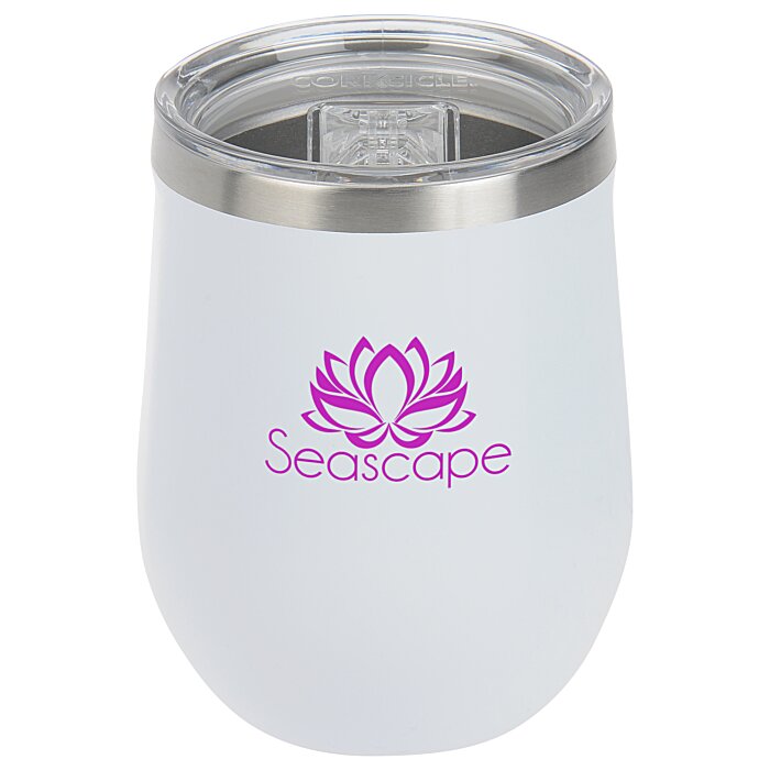 Custom Corkcicle Stemless Wine Cup - 12 oz