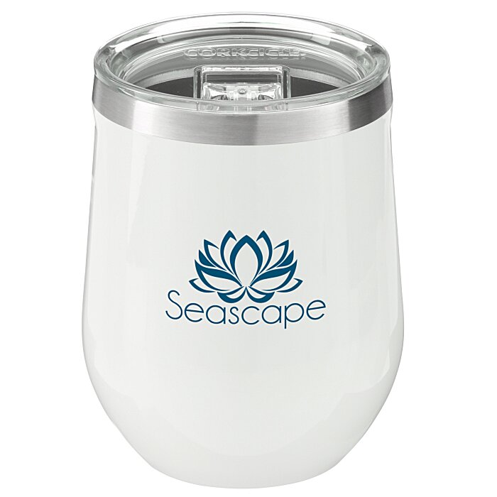 Custom Corkcicle Stemless Wine Cup - 12 oz