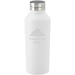 Custom h2go Manhattan Vacuum Bottle - 17 oz - Laser Engraved