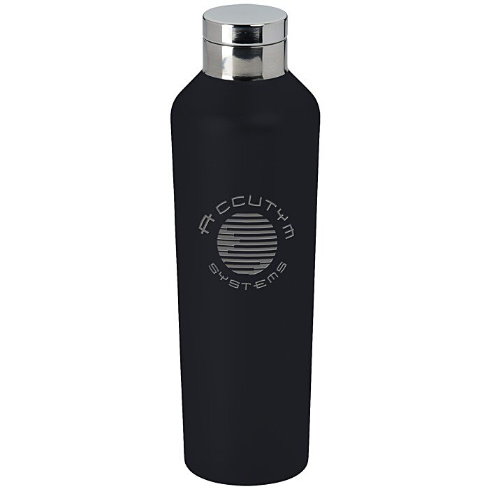 Custom h2go Manhattan Vacuum Bottle - 21 oz - Laser Engraved