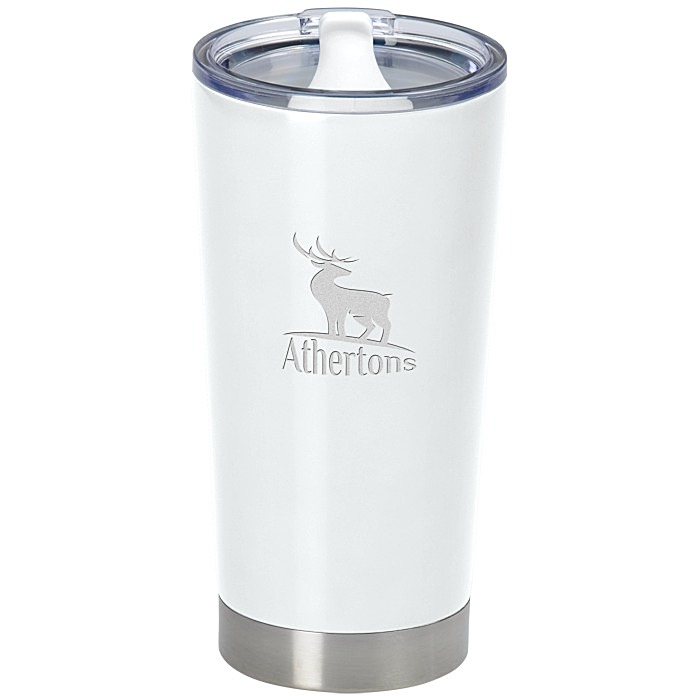 Custom Frost Vacuum Tumbler - 20 oz - Laser Engraved