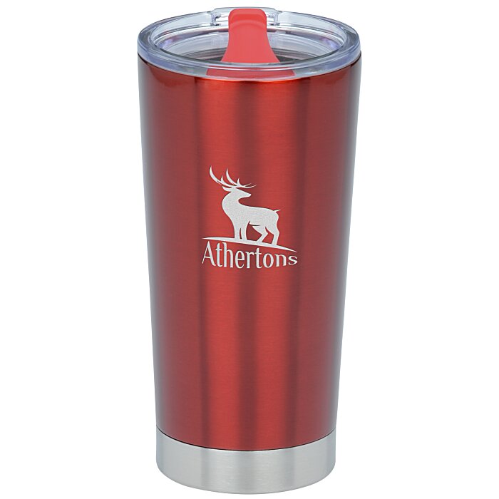 Custom Frost Vacuum Tumbler - 20 oz - Laser Engraved