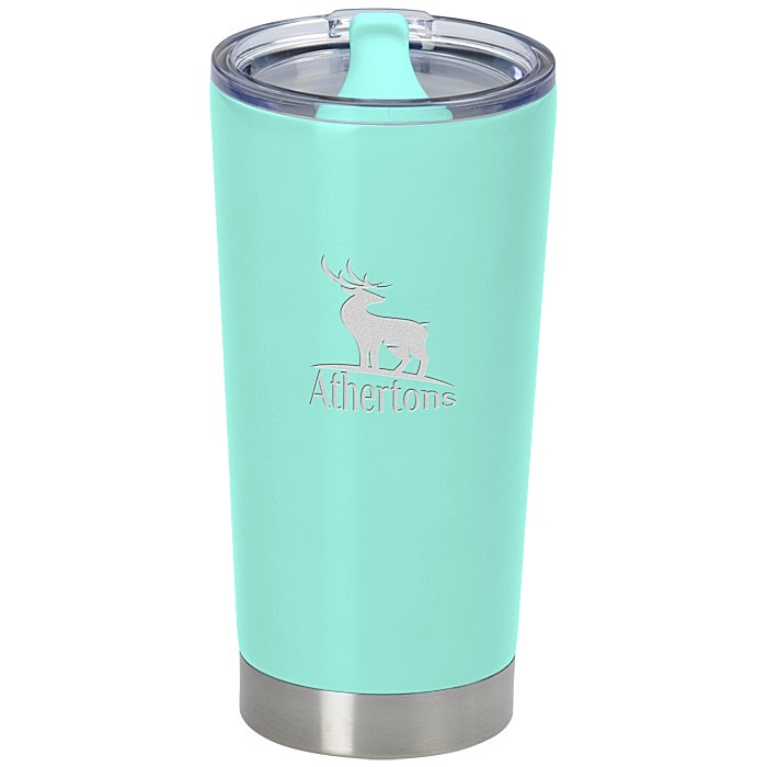 Custom Frost Vacuum Tumbler - 20 oz - Laser Engraved