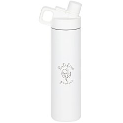 Custom MiiR Wide Mouth Vacuum Bottle with Chug Lid - 20 oz - Laser Engraved