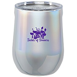 Custom Corkcicle Stemless Wine Cup - 12 oz - Prismatic