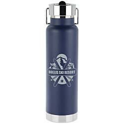 Custom Thor Vacuum Bottle with Straw Lid - 24 oz