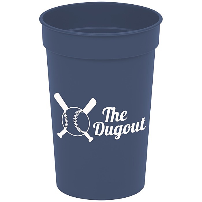 Custom Earthtone Stadium Cup - 17 oz