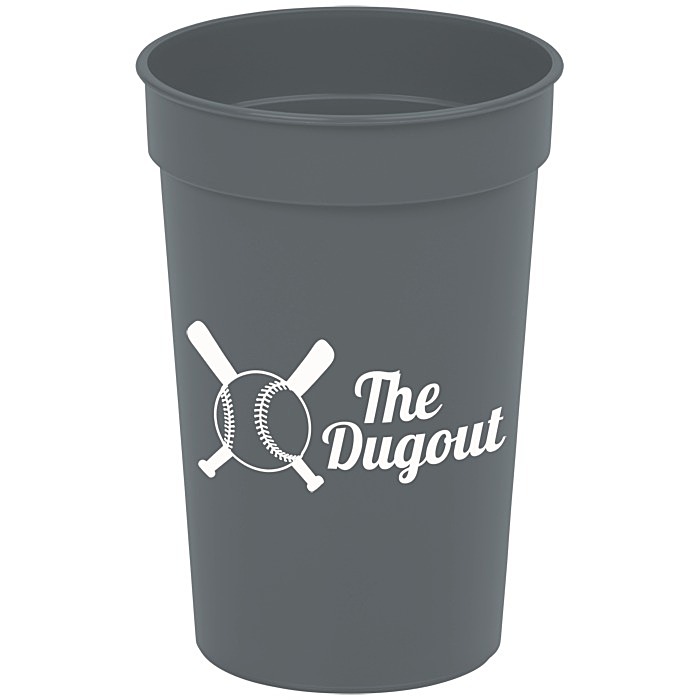 Custom Earthtone Stadium Cup - 17 oz