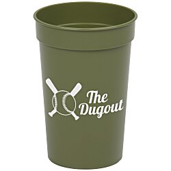 Custom Earthtone Stadium Cup - 17 oz
