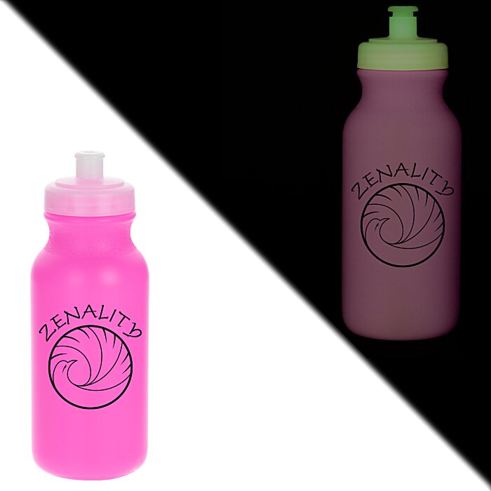 Custom Nite Glow Cycle Bottle - 20 oz.