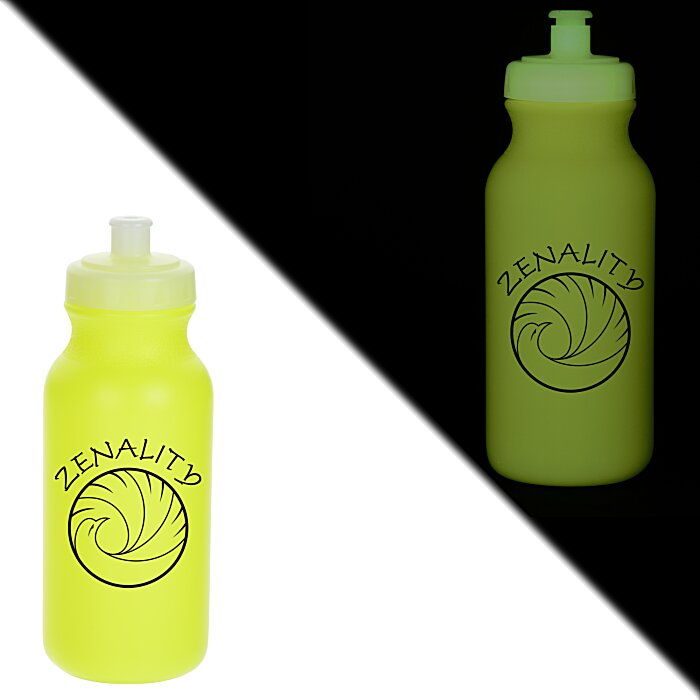 Custom Nite Glow Cycle Bottle - 20 oz.