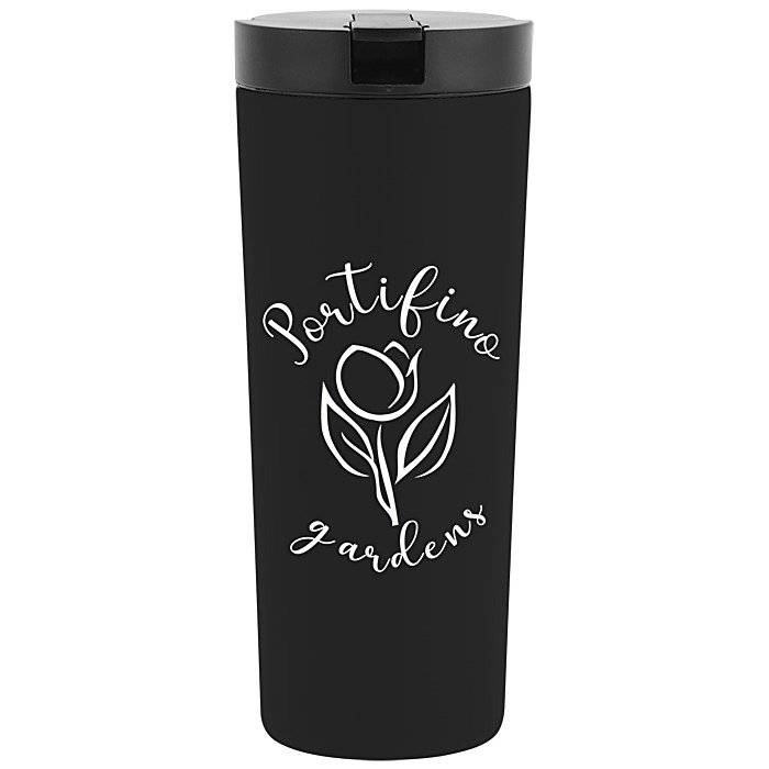 Custom Thor Vacuum Tumbler with Flip Up Straw Lid - 24 oz.