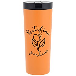 Custom Thor Vacuum Tumbler with Flip Up Straw Lid - 24 oz.