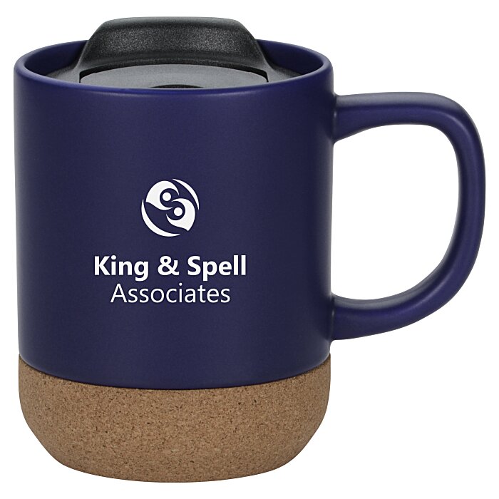 Custom Evora Coffee Mug with Cork Base - 11 ounces
