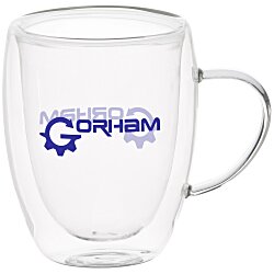 Custom Clearview Glass Mug - 11 oz.