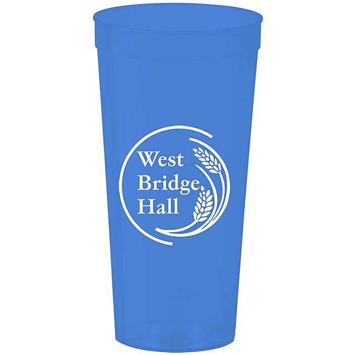 Custom Translucent Stadium Cup - 24 oz.