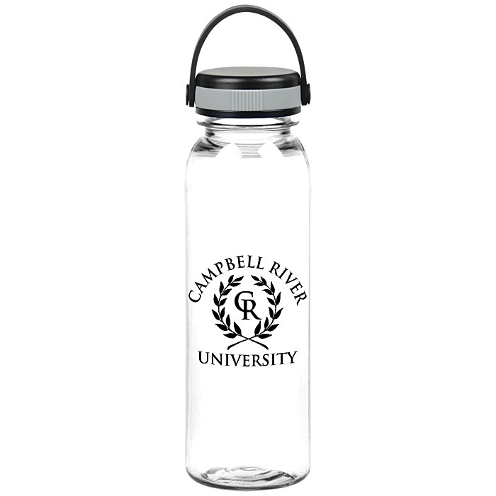 Custom Outdoor Bottle with Loop Carry Lid - 24 oz.