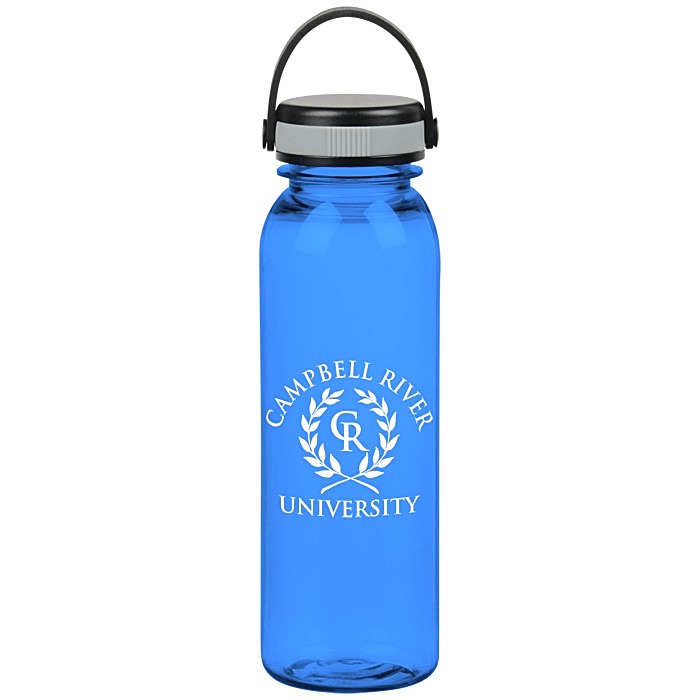 Custom Outdoor Bottle with Loop Carry Lid - 24 oz.