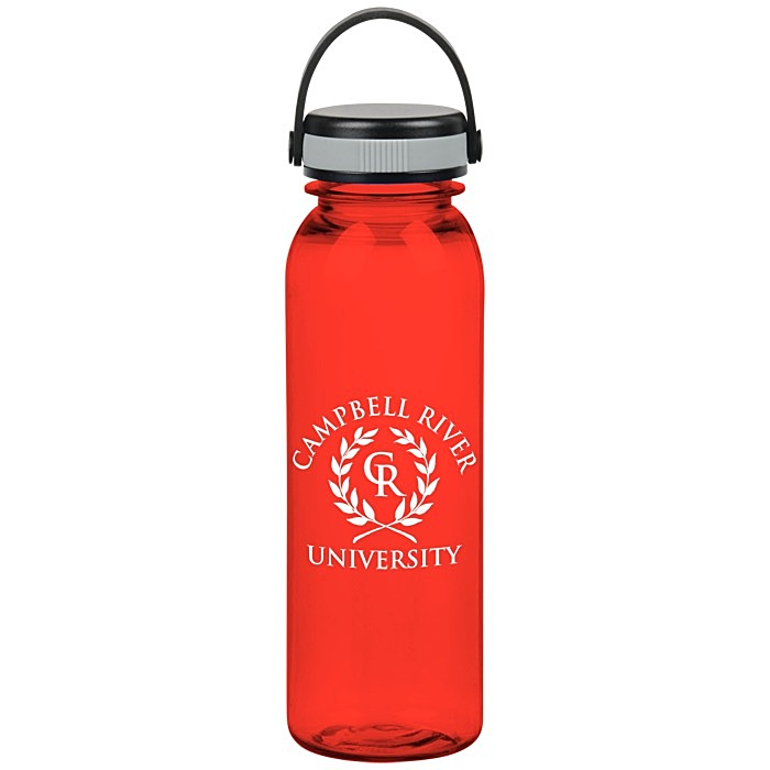 Custom Outdoor Bottle with Loop Carry Lid - 24 oz.