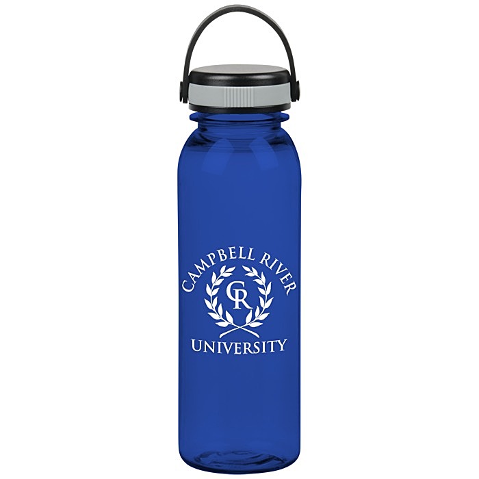 Custom Outdoor Bottle with Loop Carry Lid - 24 oz.