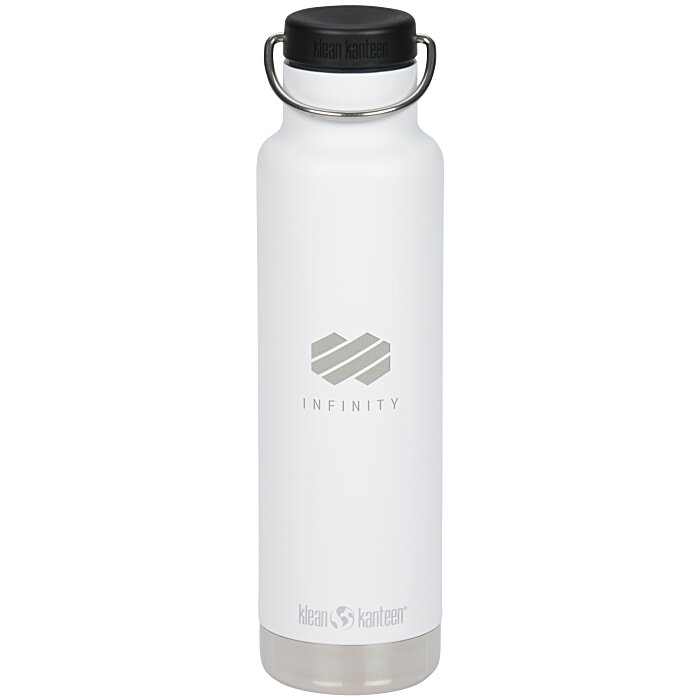 Custom Klean Kanteen Classic Vacuum Bottle - 20 oz - Laser Engraved