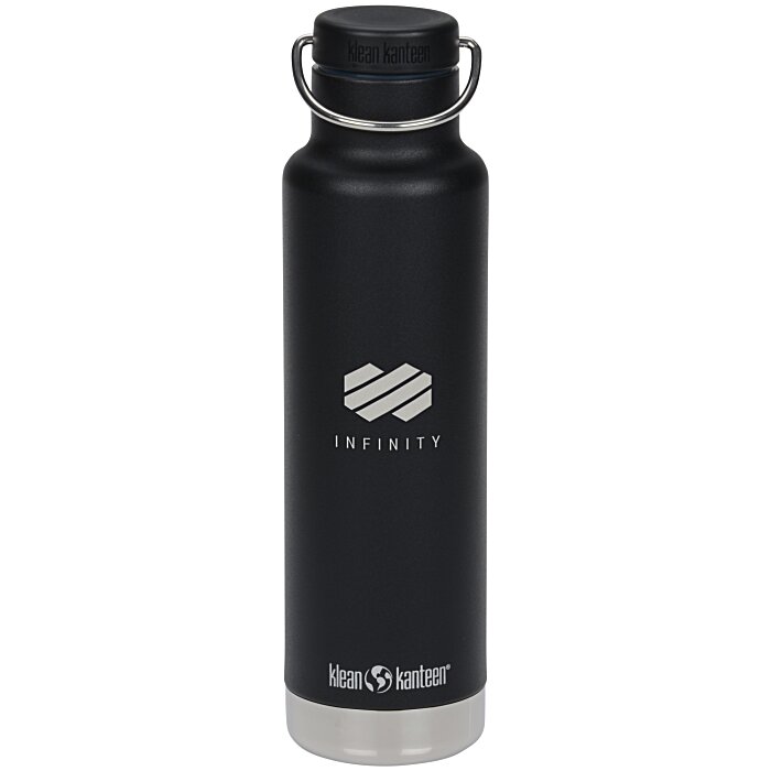 Custom Klean Kanteen Classic Vacuum Bottle - 20 oz - Laser Engraved