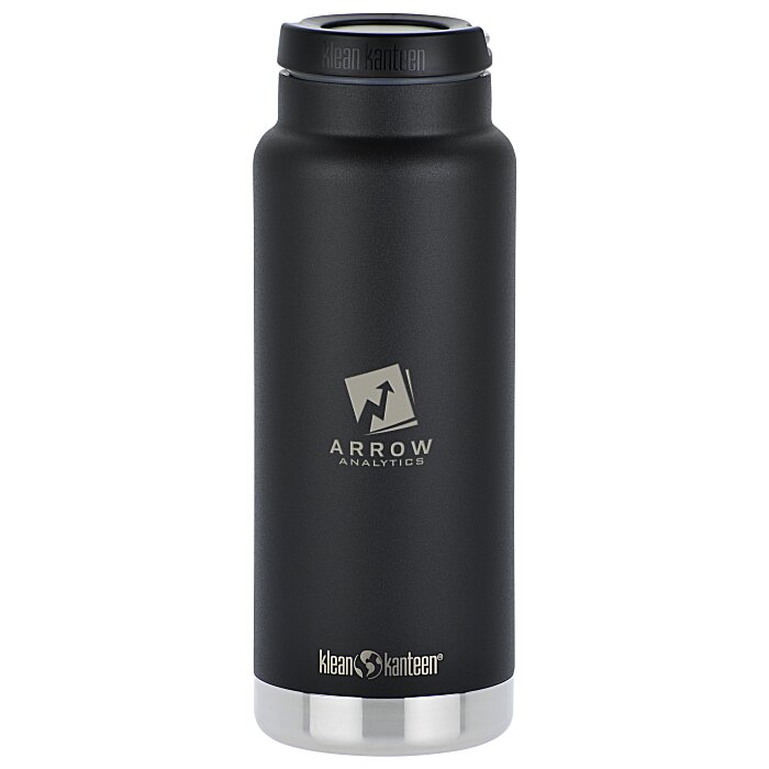 Custom Klean Kanteen TKWide Vacuum Bottle - 32 oz - Laser Engraved