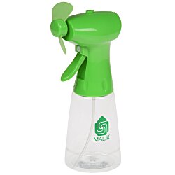 Custom Stay Cool Spray Bottle & Fan