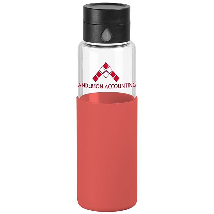 Custom Dells Glass Hydration Bottle - 20 ounces