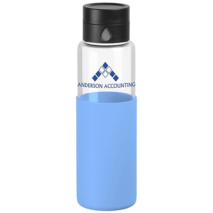 Custom Dells Glass Hydration Bottle - 20 ounces