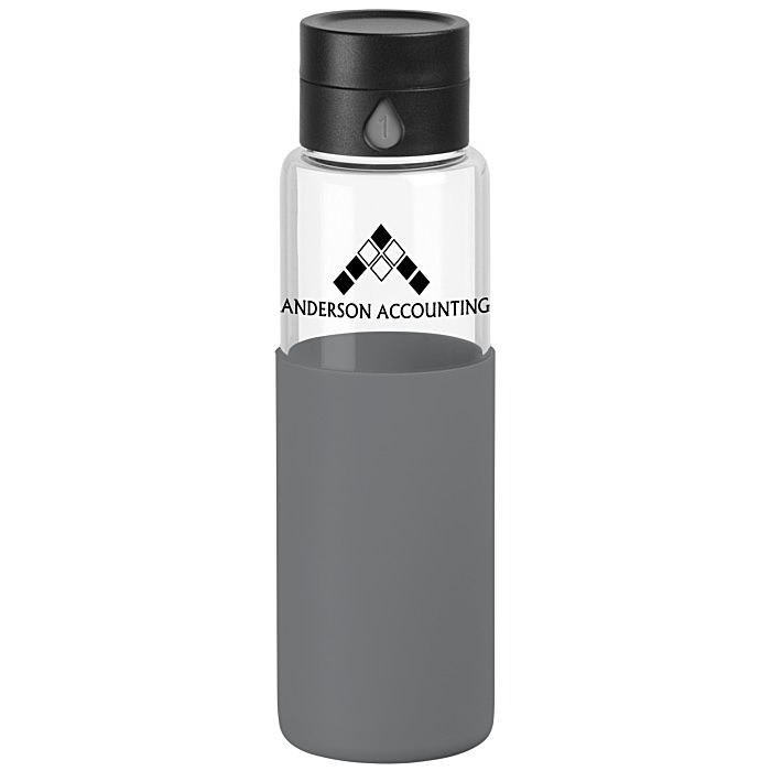 Custom Dells Glass Hydration Bottle - 20 ounces