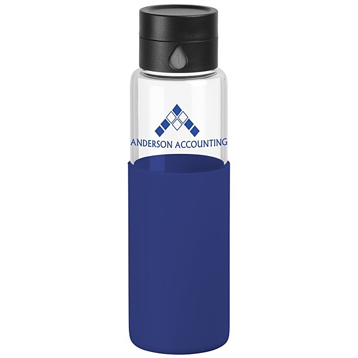 Custom Dells Glass Hydration Bottle - 20 ounces