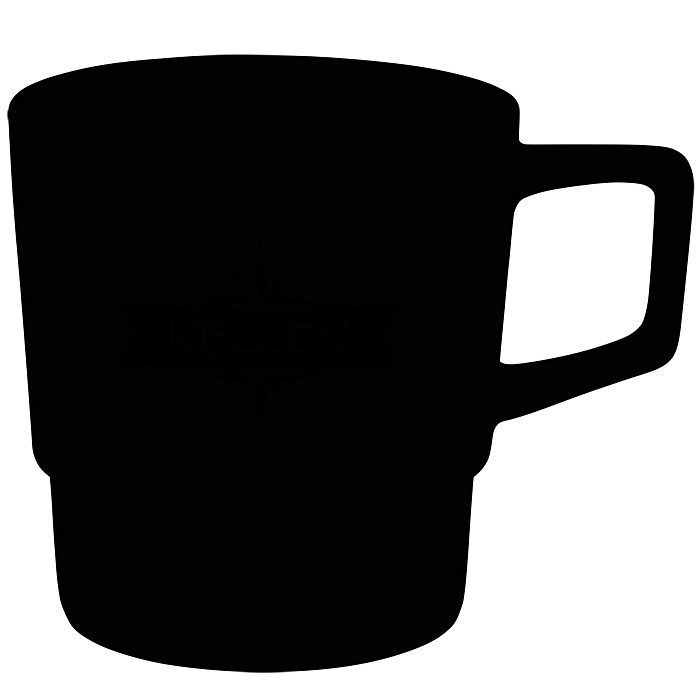 Custom Lines Coffee Mug - 12 oz