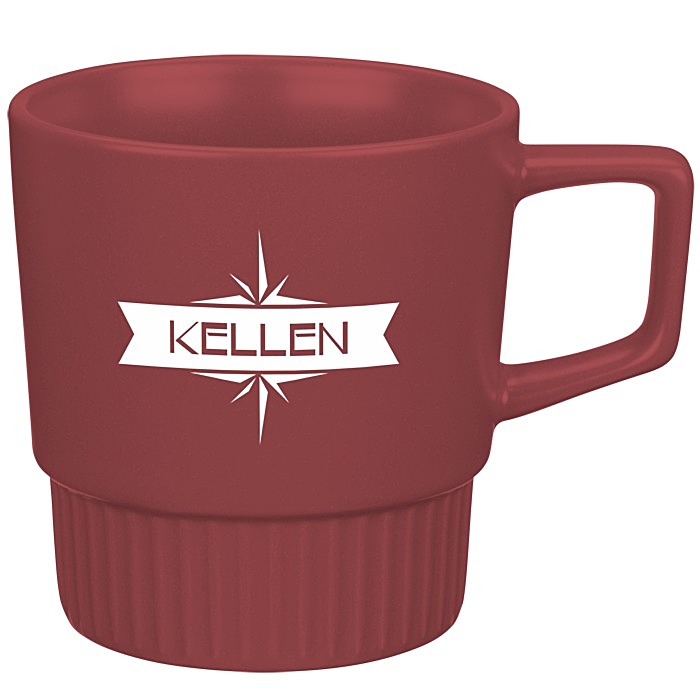 Custom Lines Coffee Mug - 12 oz