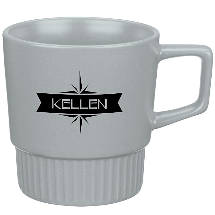 Custom Lines Coffee Mug - 12 oz