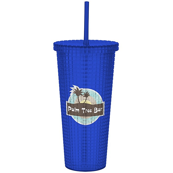Custom Hip to be Square Tumbler with Straw - 20 oz