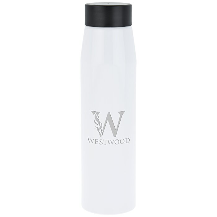 Custom h2go Chroma Aluminum Bottle - 24 oz - Laser Engraved